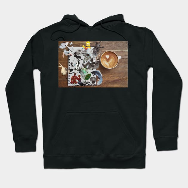 COFFEE ART PRINTS Hoodie by MICHAEL ZHOU